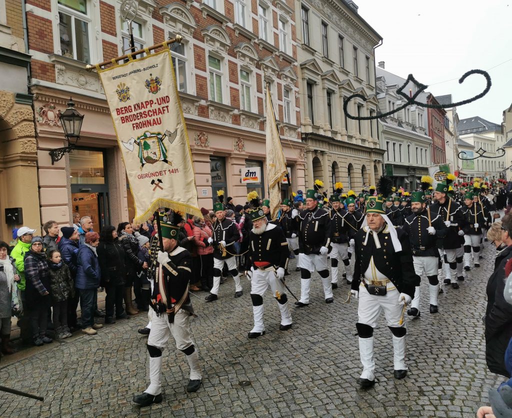 Bergparade in Annaberg-Buchholz