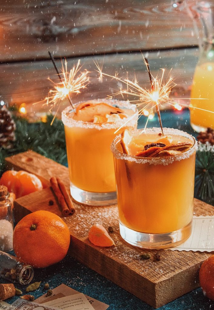 Glühwein und Weihnachtsspezialitäten